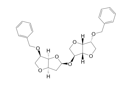 (2R,3AR,6R,6AS)-6-(BENZYLOXY)-2-[(3S,3AR,6R,6AR)-6-BENZYLOXY)-HEXAHYDROFURO-[3,2-B]-FURAN-3-YLOXY]-HEXAHYDROFURO-[3,2-B]-FURAN