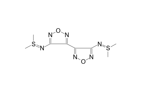 4,4'-BIS(DIMETHYLSULPHINYLIMINO)-3,3'-DIFURAZANYL