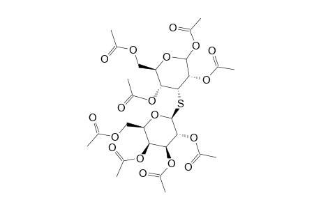 1,2,4,6-TETRA-O-ACETYL-3-S-(2,3,4,6-TETRA-O-ACETYL-BETA-GLUCOPYRANOSYL)-3-THIO-ALPHA/BETA-D-ALLOPYRANOSE