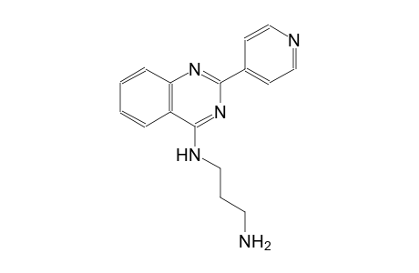 N~1~-[2-(4-pyridinyl)-4-quinazolinyl]-1,3-propanediamine