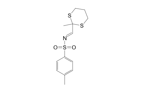 (NE)-4-methyl-N-[(2-methyl-1,3-dithian-2-yl)methylene]benzenesulfonamide