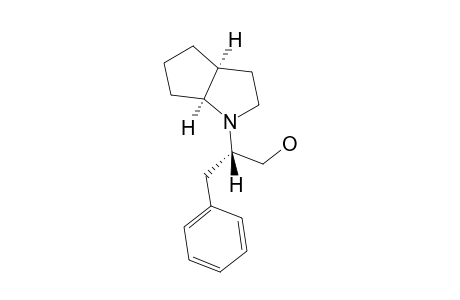 (2S,1'S,5'S)-(+)-2-(2'-AZABICYCLO-[3.3.0]-OCTAN-2'-YL)-3-PHENYLPROPAN-1-OL