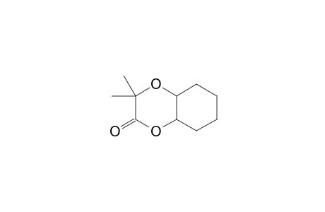 3,3-DIMETHYL-1,4-DIOXABICYCLO-[4.4.0]-DECAN-2-ONE