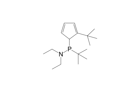 1-tert-Butyl-1-(2-tert-butylcyclopenta-2,4-dienyl)-N,N-diethylphosphinamine