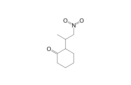 2-(1-Methyl-2-nitro-ethyl)cyclohexanone