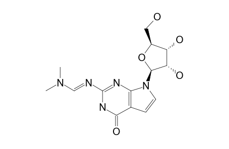 2-[[(DIMETHYLAMINO)-METHYLIDENE]-AMINO]-7-(BETA-D-RIBOFURANOSYL)-3H-PYRROLO-[2,3-D]-PYRIMIDIN-4(7H)-ONE