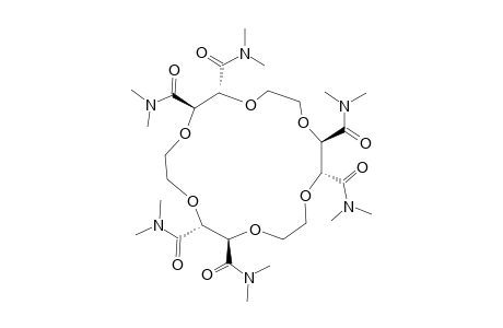 (2R,3R,8R,9R,14R,15R)-N,N,N',N',N'',N'',N''',N''',N'''',N'''',N''''',N'''''-DODECAMETHYL-1,4,7,10,13,16-HEXAOXACYCLOOCTADECANE-2,3,8,9,14,15-HEXACARBOXAMIDE