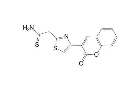 Thioacetamide, 2-[4-(2-oxo-2H-chromen-3-yl)thiazol-2-yl]-