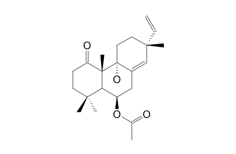 6-BETA-ACETOXYSANDARACOPIMARADIEN-9-ALPHA-OL-1-ONE