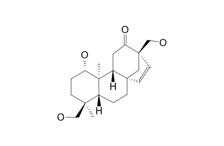 ENT-1-BETA,17,18-TRIHYDROXY-BEYER-15-EN-12-ONE