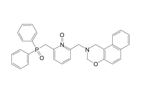 2-[[1H-NAPHTHO-[1,2-E]-[1,3]-OXAZIN-2(3H)-YL]-METHYL]-6-[(DIPHENYLOHOSPHORYL)-METHYL]-PYRIDINE-1-OXIDE