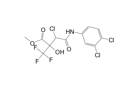 methyl 3-chloro-4-(3,4-dichloroanilino)-2-hydroxy-4-oxo-2-(trifluoromethyl)butanoate