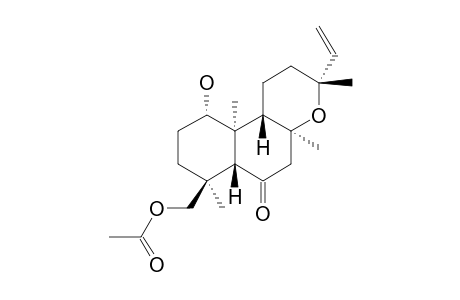 ENT-18-ACETOXY-1-BETA-HYDROXY-6-OXO-13-EPI-MANOLY-OXIDE