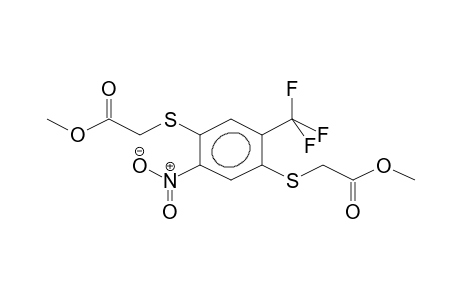 1,4-BIS(METHOXYCARBONYLMETHYLTHIO)-2-TRIFLUOROMETHYL-5-NITROBENZENE