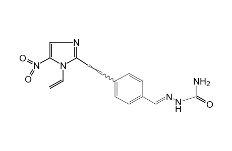 p-[2-(5-NITRO-1-VINYLIMIDAZOL-2-YL)VINYL]BENZALDEHYDE, SEMICARBAZONE