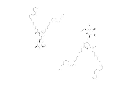 1-O-LINOLENOYL-2-O-LINOLEOYL-3-O-BETA-D-GLUCOPYRANOSYL-RAC-GLYCEROL;DIASTEREOISOMER-1-AND-2