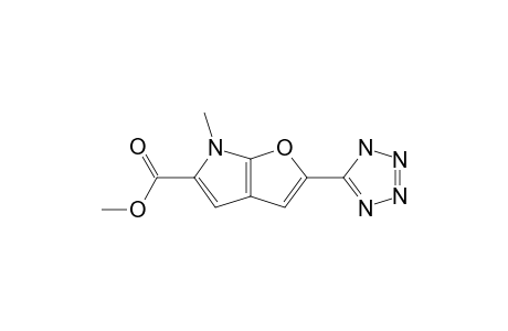 METHYL-2-(5'-TETRAZOLYL)-6-METHYL-FURO-[2,3-B]-PYRROLE-5-CARBOXYLATE