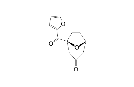 (1S,5R)-1-(2-FUROYL)-8-OXABICYCLO-[3.2.1]-OCT-6-EN-3-ONE