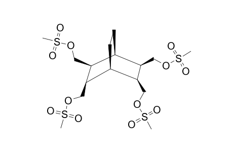 ALL-EXO-2,3,5,6-TETRAKIS-(METHANESULFONYLOXYMETHYL)-BICYCLO-[2.2.2]-OCTANE