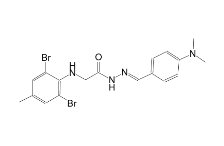 acetic acid, [(2,6-dibromo-4-methylphenyl)amino]-, 2-[(E)-[4-(dimethylamino)phenyl]methylidene]hydrazide