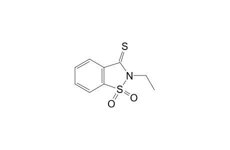 2-ethyl-1,2-benzisothiazoline-3-thione, 1,1-dioxide