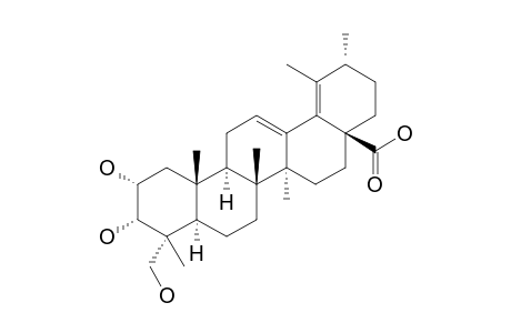 2-ALPHA,3-ALPHA,23-TRIHYDROXY-URS-12,18-DIEN-28_OIC_ACID