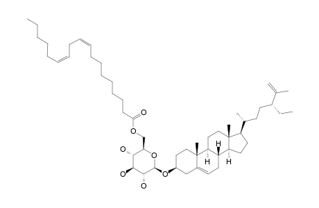 3-O-(6'-O-LINOLEYL-BETA-D-GLUCOPYRANOSYL)-CLEROSTEROL;MIXTURE