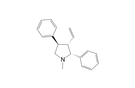 (2R,3S,4R)-1-METHYL-2,4-DIPHENYL-3-VINYLPYRROLIDINE;MAJOR-ISOMER