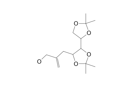 4,5:6,7-DI-O-ISOPROYLIDENE-2,3-DIDEOXY-2-C-METHYLENE-D-ARABINO-HEPTITOL