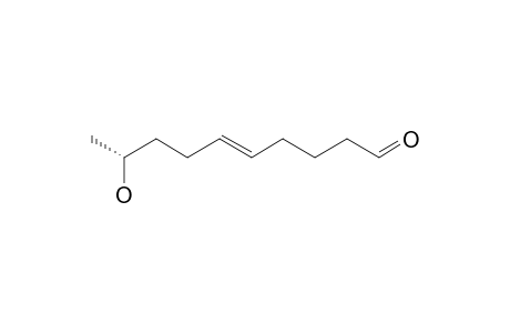 (9-S,5-E)-9-HYDROXY-5-DECENAL