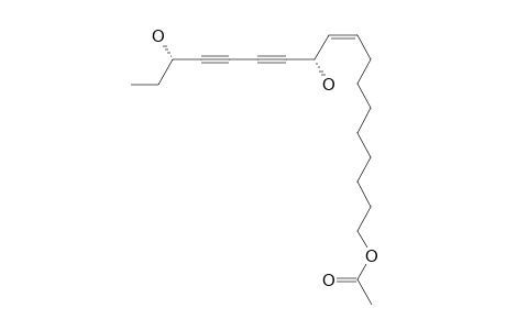 (11S,16S,Z)-11,16-DIHYDROXYOCTADECA-9-EN-12,14-DIYNYL-ACETATE