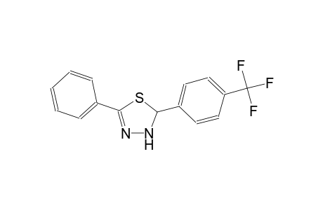 5-phenyl-2-[4-(trifluoromethyl)phenyl]-2,3-dihydro-1,3,4-thiadiazole