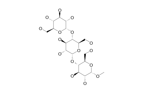 SACCHARIDE-M;METHYL-ALPHA-MALTOTRIOSIDE;METHYL-O-ALPHA-D-GLUCOPYRANOSYL-(1->4)-O-ALPHA-D-GLUCOPYRANOSYL-(1->4)-ALPHA-D-GLUCOPYRANOSIDE