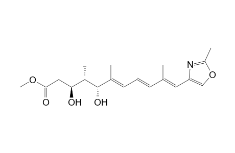 Methyl (3S,4S,5R,6E,8E,10E)-3,5-Dihydroxy-4,6,10-trimethyl-11-(2'-methyloxazol-4'-yl)-6,8,10-undecatrienoate