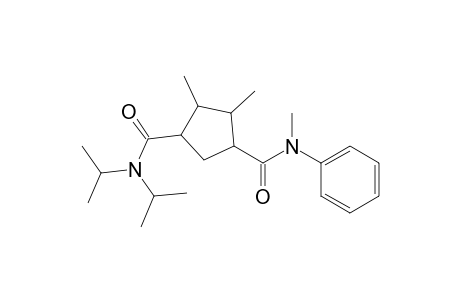 N,N-diisopropyl-N'-phenyl-N',2,3-trimethyl-1,4-cyclopentanedicarboxamide