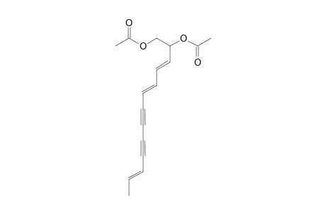 (3E,5E,11E)-TRIDECATRIENE-7,9-DIYNE-1,2-DIACETATE