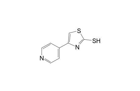 4-(4-Pyridinyl)thiazole-2-thiol