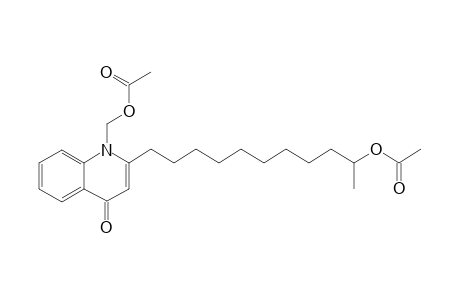 2-[10'-XI-ACETOXYUNDECANYL]-1-ACETOXYMETHYL-4-QUINOLONE