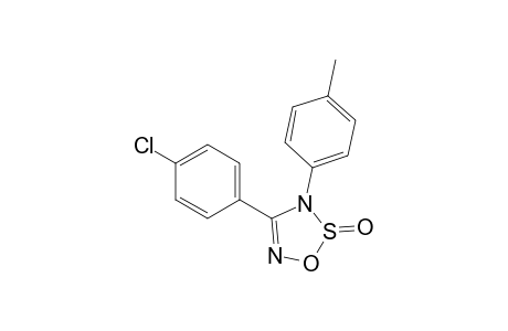 4-(p-chlorophenyl)-3-(p-tolyl)-3H-1,2,3,5-oxathiadiazol-2-one