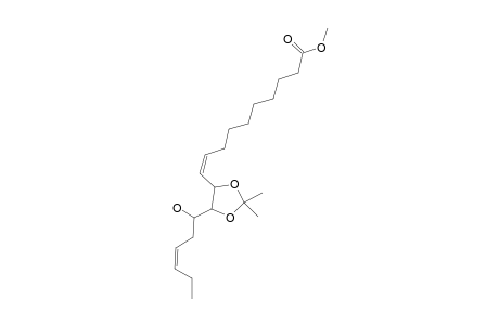 METHYL-(11R,12S,13S,9Z,15Z)-13-HYDROXY-11,12-(ISOPROPYLIDENEDIOXY)-OCTADECA-9,15-DIENOATE