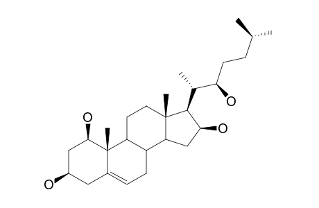 CHOLEST-5-ENE-1(R*),3(R*),16(S*),22(S*)-TETRAOL