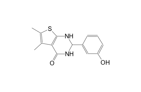 2-(3-hydroxyphenyl)-5,6-dimethyl-2,3-dihydrothieno[2,3-d]pyrimidin-4(1H)-one