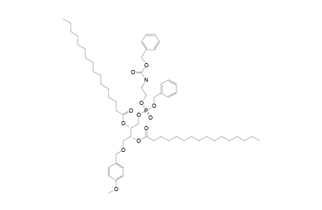 #7;HEXADECANOIC-ACID-[(2R,3R)-3-[BENZYLOXY-(2-BENZYLOXYCARBONYLAMINOETHOXY)-PHOSPHORYLOXY]-2-HEXADECANOYLOXY-1-(4'-METHOXYBENZYLOXYMETHYL)]-PROPYLESTER