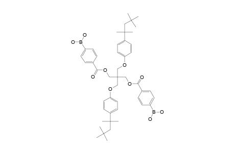 DI-(4-TERT.-OCTYLPHENOXY)-PENTAERYTHRITYL-DI-(4-BENZENE-BORONIC-ACID)