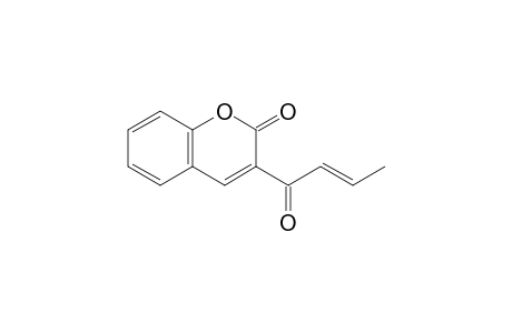 3-(But-2-en-1-one-1-yl)coumarin