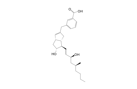 3-[[(3aS,5R,6R,6aS)-5-hydroxy-6-[(E,3S,5S)-3-hydroxy-5-methyl-non-1-enyl]-1,3a,4,5,6,6a-hexahydropentalen-2-yl]methyl]benzoic acid