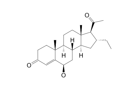 16-ALPHA-ETHYL-6-BETA-HYDROXY-PROGESTERONE