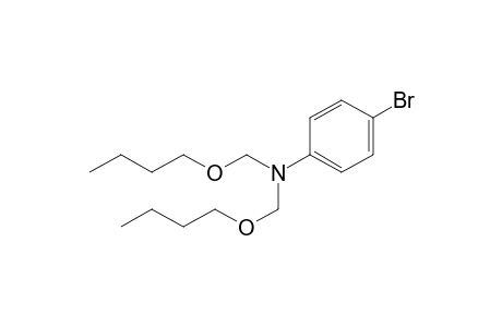 Benzenamine, 4-bromo-N,N-bis(butoxymethyl)-