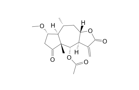 (1-S,2-S,5-R,6-S,7-R,8-S,10-R)-6-ACETOXY-2-METHOXY-4-OXOPSEUDOGUAI-11-(13)-EN-12,8-OLIDE