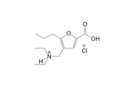 3-furanmethanaminium, 5-carboxy-N,N-diethyl-2-propyl-, chloride